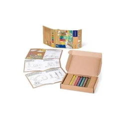 SET DE DIBUJO STAEDTLER NORIS JUNIOR MIXTO LAPICES DE CERA ACTIVIDADES INFANTILES 8 PIEZAS