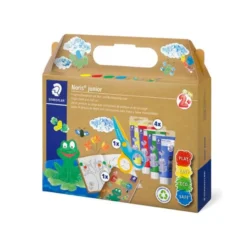 SET DE DIBUJO STAEDTLER NORIS JUNIOR MIXTO PINTURA DEDOS ACTIVIDADES INFANTILES 6 PIEZAS