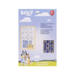 SET DE PAPELERIA COLOREABLE BLUEY
