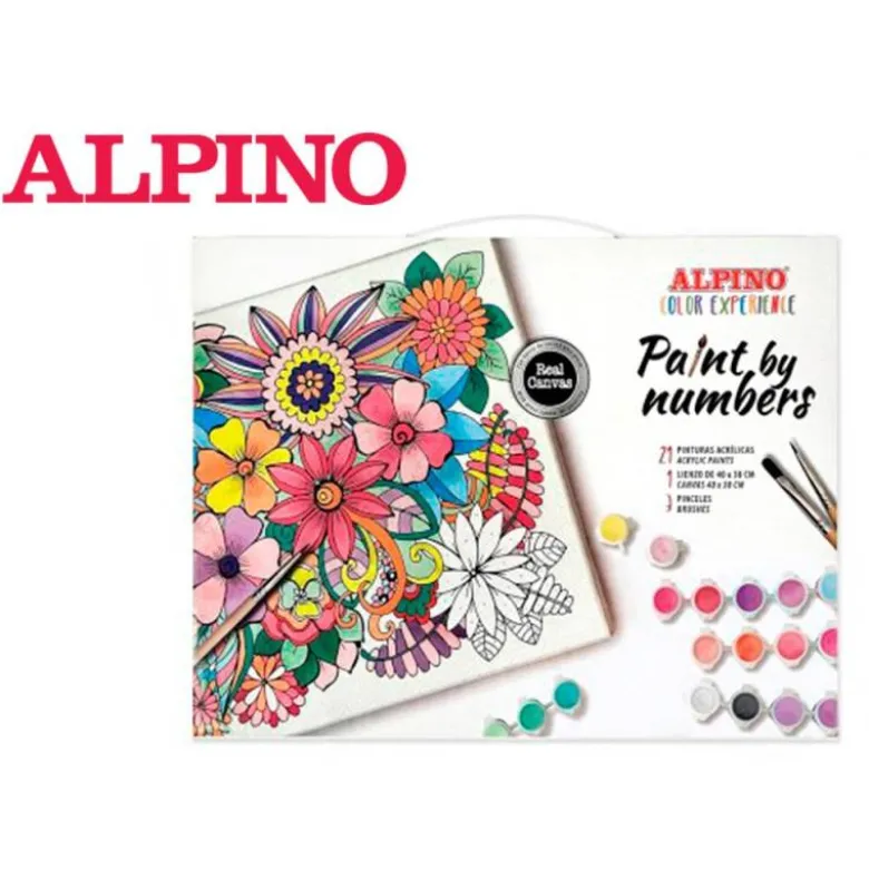 SET DE PINTURA ALPINO COLOR EXPERIENCE PINTA POR NUMEROS