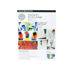 SET DE PINTURA DALER ROWNEY SIMPLY CREATIVO POURING