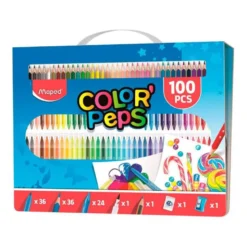 Set de pintura estuche Color Peps Maped Kit 100 piezas surtidas