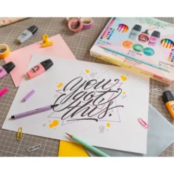 SET STABILO PASTEL LOVE MINI WORLD PEN 68 / POINT 88 / BOSS / SWANO 35 UNIDADES SURTIDAS