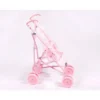 SILLA PEQUEÑA DE PASEO PARA MUÑECAS CARLOTA COLOR ROSA 550X270X410 MM