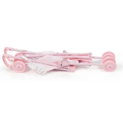 SILLA PEQUEÑA DE PASEO PARA MUÑECAS CARLOTA COLOR ROSA 550X270X410 MM