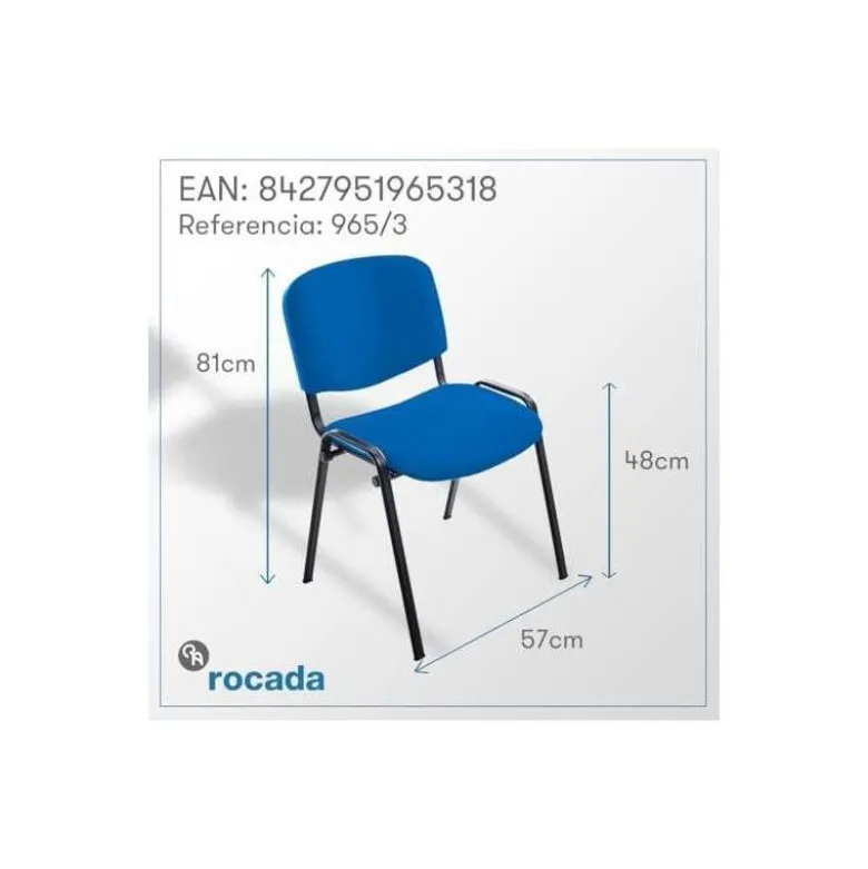Silla confidente de oficina Rocada
