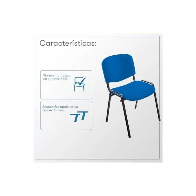 Silla confidente de oficina Rocada