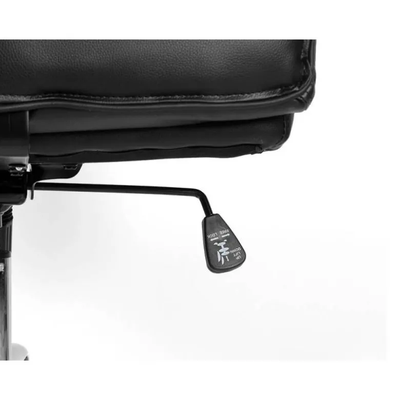 SILLA DIRECCION Q-CONNECT LEO RESPALDO ALTO REGULABLE EN ALTURA 1170 + 80 MM ALTO ANCHO 650 MM PROFUNDIDAD 700