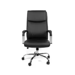 SILLA DIRECCION Q-CONNECT LEO RESPALDO ALTO REGULABLE EN ALTURA 1170 + 80 MM ALTO ANCHO 650 MM PROFUNDIDAD 700