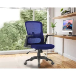 SILLA GIRATORIA CON RUEDAS Q-CONNECT BASE METAL REGULABLE EN ALTURA 910+75MM ALTO 610MM ANCHO 550MM PROFUNDIDAD