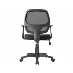 SILLA GIRATORIA Q-CONNECT CON RUEDAS Y RESPALDO MEDIO REGULABLE EN ALTURA 870+120MM ALTO 550MM ANCHO 590MM PROFUNDIDAD