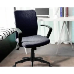 SILLA GIRATORIA Q-CONNECT CON RUEDAS BASE NYLON REGULABLE EN ALTURA 895+110MM ALTO 580MM ANCHO 550MM PROFUNDIDAD