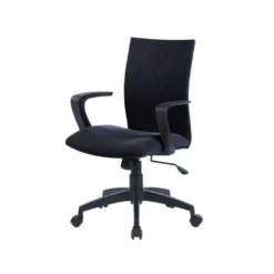 SILLA GIRATORIA Q-CONNECT CON RUEDAS BASE NYLON REGULABLE EN ALTURA 895+110MM ALTO 580MM ANCHO 550MM PROFUNDIDAD