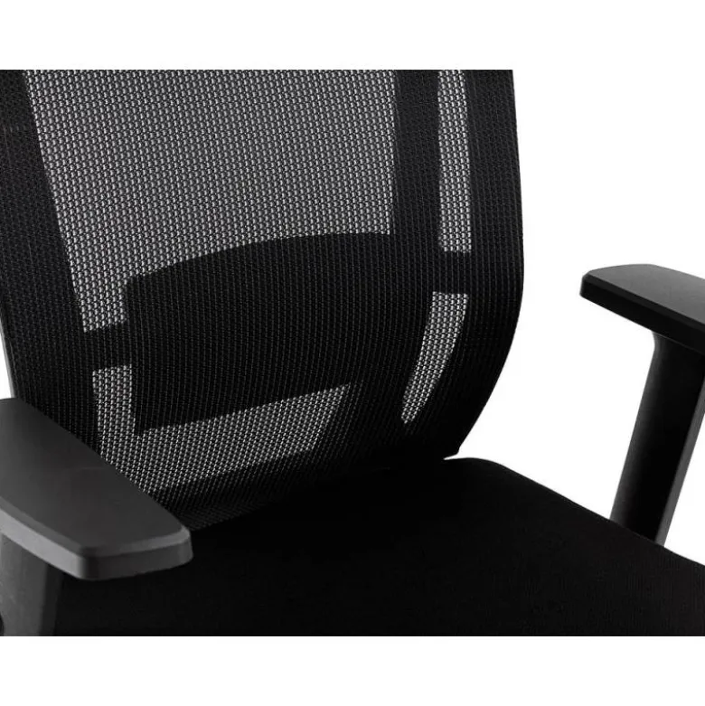SILLA GIRATORIA Q-CONNECT ERGONOMICA RESPALDO ALTO Y REPOSACABEZA AJUSTABLE EN ALTURA 1180+100X630X625 MM