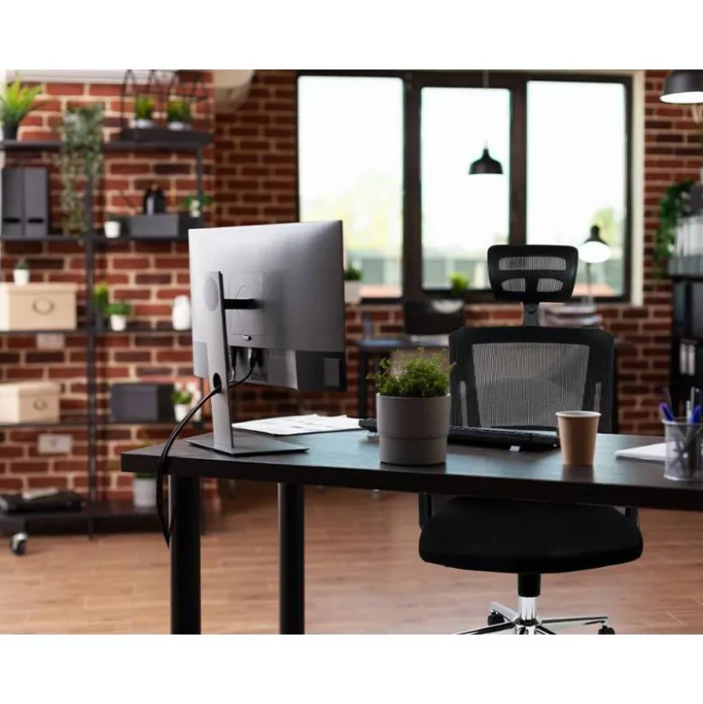 SILLA GIRATORIA Q-CONNECT ERGONOMICA RESPALDO ALTO Y REPOSACABEZA AJUSTABLE EN ALTURA 1180+100X630X625 MM
