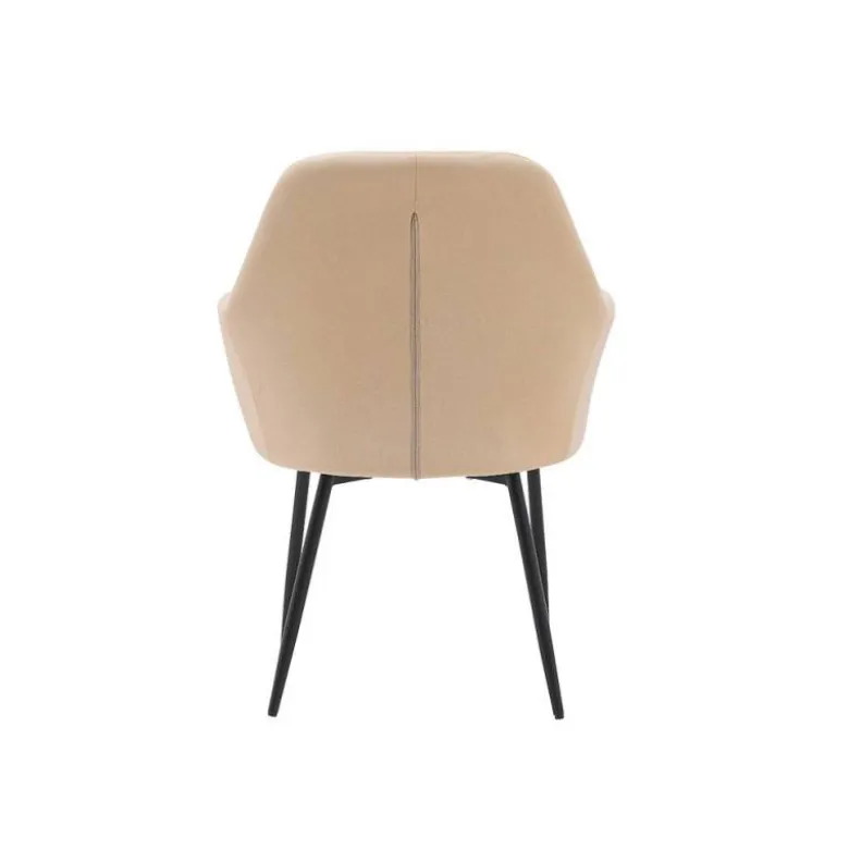 SILLA Q-CONNECT CONFIDENTE SIEMIONE BASE METALICA ALT MAX 820 ANC 570 PROF 580 COLOR MARRON ARENA