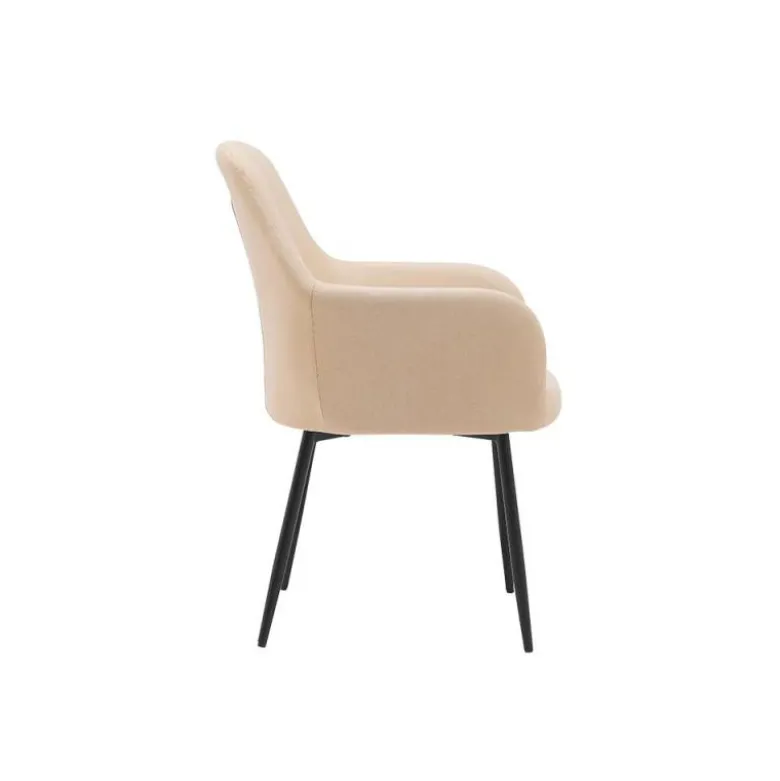 SILLA Q-CONNECT CONFIDENTE SIEMIONE BASE METALICA ALT MAX 820 ANC 570 PROF 580 COLOR MARRON ARENA