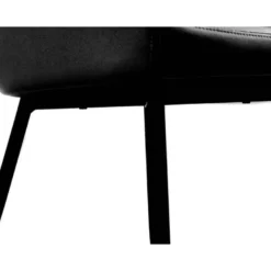 SILLA Q-CONNECT CONFIDENTE SIEMIONE BASE METALICA ALT MAX 820 ANC 570 PROF 580 COLOR GRIS OSCURO