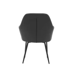 SILLA Q-CONNECT CONFIDENTE SIEMIONE BASE METALICA ALT MAX 820 ANC 570 PROF 580 COLOR GRIS OSCURO