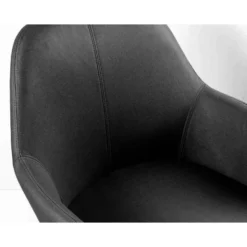 SILLA Q-CONNECT CONFIDENTE SIEMIONE BASE METALICA ALT MAX 820 ANC 570 PROF 580 COLOR GRIS OSCURO