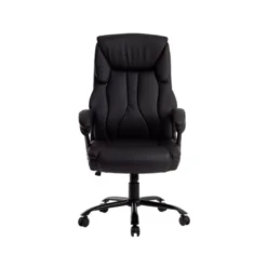 SILLA Q-CONNECT DIRECCION BOLZ ANO SIMIL PIEL BASE METALICA ALT MAX 1260 ANC 650 PROF 730 MM RUEDAS PREMIUM COLOR NEGRO