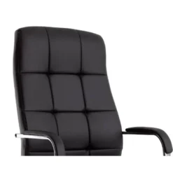 SILLA Q-CONNECT DIRECCION PIAV E SIMIL PIEL BASE METALICA ALT MAX 1250 ANC 610 PROF 700 MM RUEDAS PREMIUM COLOR NEGRO