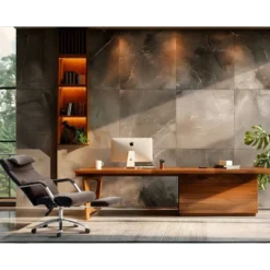 SILLA Q-CONNECT DIRECCION RAVENNA SIMIL PIEL BASE METALICA ALT MAX 1300 ANC 670 PROF 730 MM RUEDAS PREMIUM