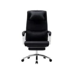 SILLA Q-CONNECT DIRECCION RAVENNA SIMIL PIEL BASE METALICA ALT MAX 1300 ANC 670 PROF 730 MM RUEDAS PREMIUM