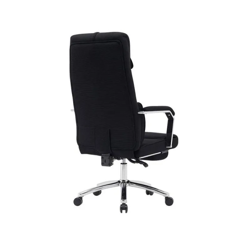 SILLA Q-CONNECT DIRECCION RAVENNA MALLA BASE METALICA ALT MAX 1300 ANC 670 PROF 730 MM RUEDAS PREMIUM COLOR NEGRO