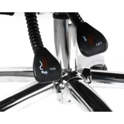 SILLA Q-CONNECT DIRECCION RAVENNA MALLA BASE METALICA ALT MAX 1300 ANC 670 PROF 730 MM RUEDAS PREMIUM COLOR NEGRO