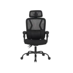 SILLA Q-CONNECT DIRECCION REGGIO MALLA ALT MAX 1300 MM ANC 520 MM PROF 480 MM RUEDAS PREMIUM COLOR NEGRO