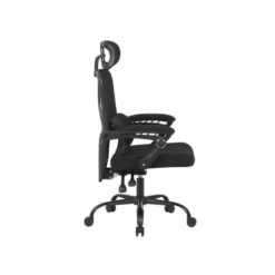 SILLA Q-CONNECT DIRECCION REGGIO MALLA ALT MAX 1300 MM ANC 520 MM PROF 480 MM RUEDAS PREMIUM COLOR NEGRO