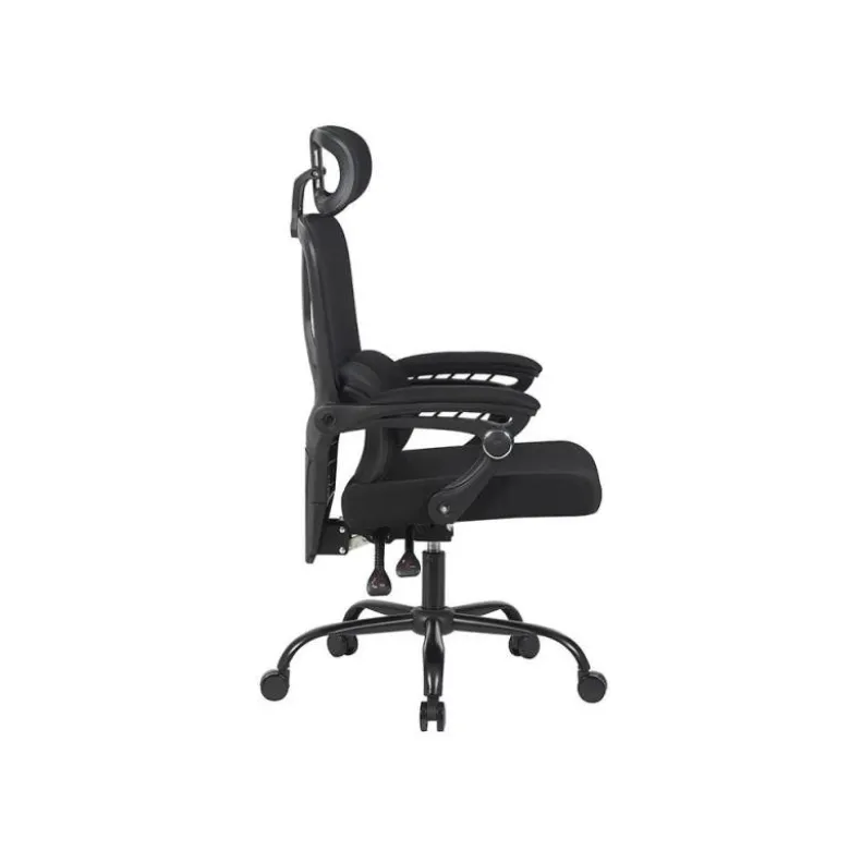 SILLA Q-CONNECT DIRECCION REGGIO MALLA ALT MAX 1300 MM ANC 520 MM PROF 480 MM RUEDAS PREMIUM COLOR NEGRO