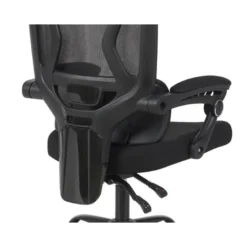 SILLA Q-CONNECT DIRECCION REGGIO MALLA ALT MAX 1300 MM ANC 520 MM PROF 480 MM RUEDAS PREMIUM COLOR NEGRO