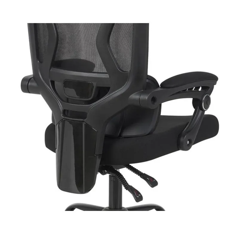 SILLA Q-CONNECT DIRECCION REGGIO MALLA ALT MAX 1300 MM ANC 520 MM PROF 480 MM RUEDAS PREMIUM COLOR NEGRO