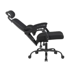 SILLA Q-CONNECT DIRECCION REGGIO MALLA ALT MAX 1300 MM ANC 520 MM PROF 480 MM RUEDAS PREMIUM COLOR NEGRO