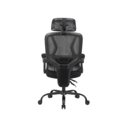 SILLA Q-CONNECT DIRECCION REGGIO MALLA ALT MAX 1300 MM ANC 520 MM PROF 480 MM RUEDAS PREMIUM COLOR NEGRO