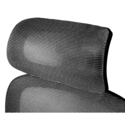 SILLA Q-CONNECT DIRECCION SORRENTO MALLA BASE METALICA ALT MAX 1320 ANC 650 PROF 600 MM RUEDAS PREMIUM NEGRO
