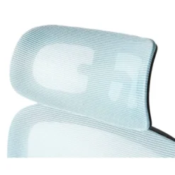 SILLA Q-CONNECT DIRECCION SORRENTO MALLA BASE METALICA ALT MAX 1320 ANC 650 PROF 600 MM RUEDAS PREMIUM AZUL GRIS