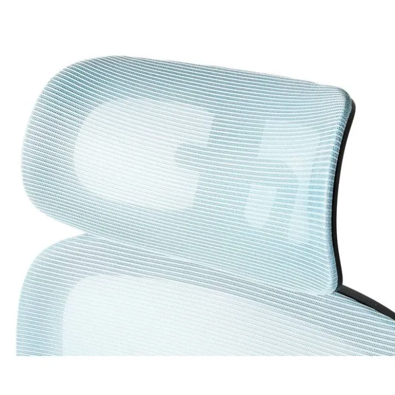 SILLA Q-CONNECT DIRECCION SORRENTO MALLA BASE METALICA ALT MAX 1320 ANC 650 PROF 600 MM RUEDAS PREMIUM AZUL GRIS