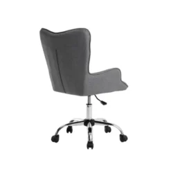 SILLA Q-CONNECT ESCRITORIO MES SINA BASE METALICA ALT MAX 960 ANC 570 PROF 620 RUEDAS PREMIUM COLOR GRIS