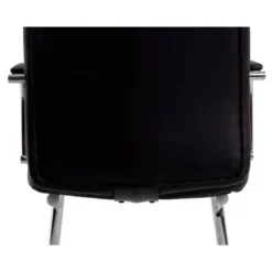 SILLA Q-CONNECT ESCRITORIO PIA VE SIMIL PIEL BASE METALICA ALT MAX 1050 ANC 610 PROF 680 COLOR NEGRO