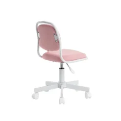 SILLA Q-CONNECT INFANTIL BARI ESCRITORIO COLOR ROSA ALT MAX 795 ANC 390 PROF 350 MM