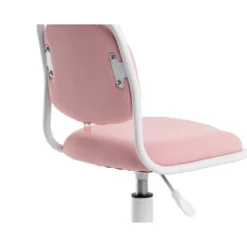 SILLA Q-CONNECT INFANTIL BARI ESCRITORIO COLOR ROSA ALT MAX 795 ANC 390 PROF 350 MM