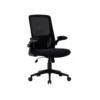 SILLA Q-CONNECT OFICINA ALBA MALLA BASE METALICA ALT MAX 1110 ANC 610 PROF 580 RUEDAS PREMIUM COLOR NEGRO