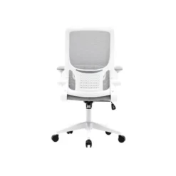 SILLA Q-CONNECT OFICINA ALBA MALLA BASE METALICA ALT MAX 1110 ANC 610 PROF 580 RUEDAS PREMIUM COLOR GRIS