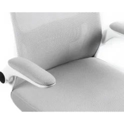 SILLA Q-CONNECT OFICINA ALBA MALLA BASE METALICA ALT MAX 1110 ANC 610 PROF 580 RUEDAS PREMIUM COLOR GRIS