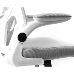 SILLA Q-CONNECT OFICINA ALBA MALLA BASE METALICA ALT MAX 1110 ANC 610 PROF 580 RUEDAS PREMIUM COLOR GRIS