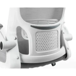 SILLA Q-CONNECT OFICINA ALBA MALLA BASE METALICA ALT MAX 1110 ANC 610 PROF 580 RUEDAS PREMIUM COLOR GRIS