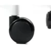 SILLA Q-CONNECT OFICINA ALBA MALLA BASE METALICA ALT MAX 1110 ANC 610 PROF 580 RUEDAS PREMIUM COLOR BLANCO